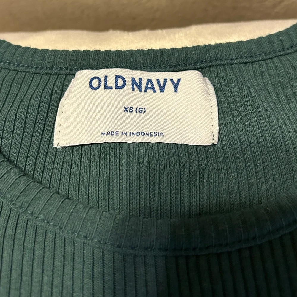 Old Navy Rib-Knit Short Sleeve Tiered Dress - Lot of 2